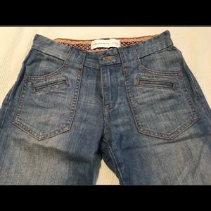 NWOT Paper Denim & Cloth mid rise wide leg jeans anthropologie size 24 00